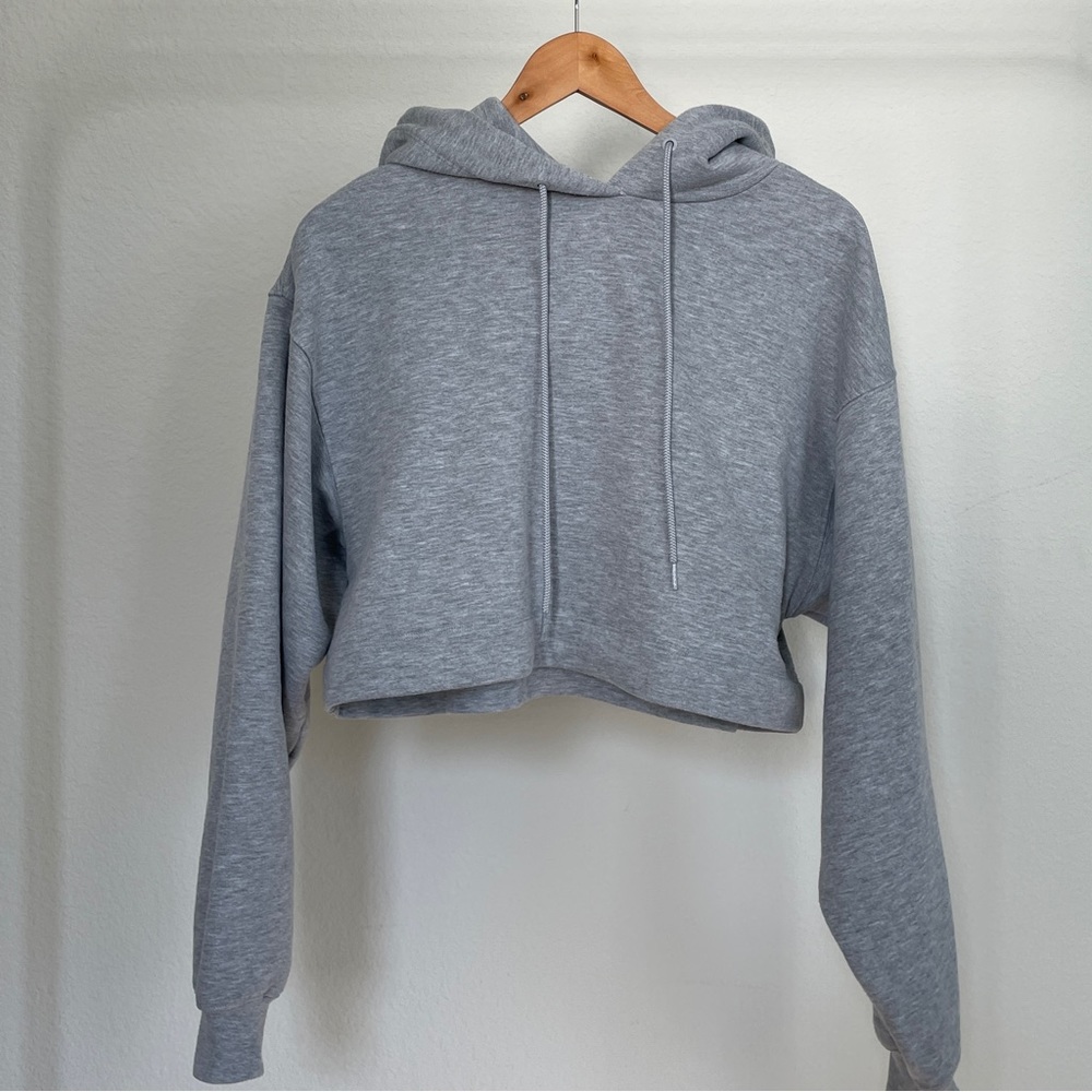 Alo Yoga Cropped Bae Hoodie